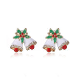 Wholesale Earrings Women Gift  Christmas Gifts Fashion Small Bell Earrings Christmas bell Earrings #45