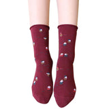 Feitong Free Size Socks Christmas Women Girl Casual Santa Claus Socks Cute Unisex Soft Cotton Breathable Warm Socks calcetines
